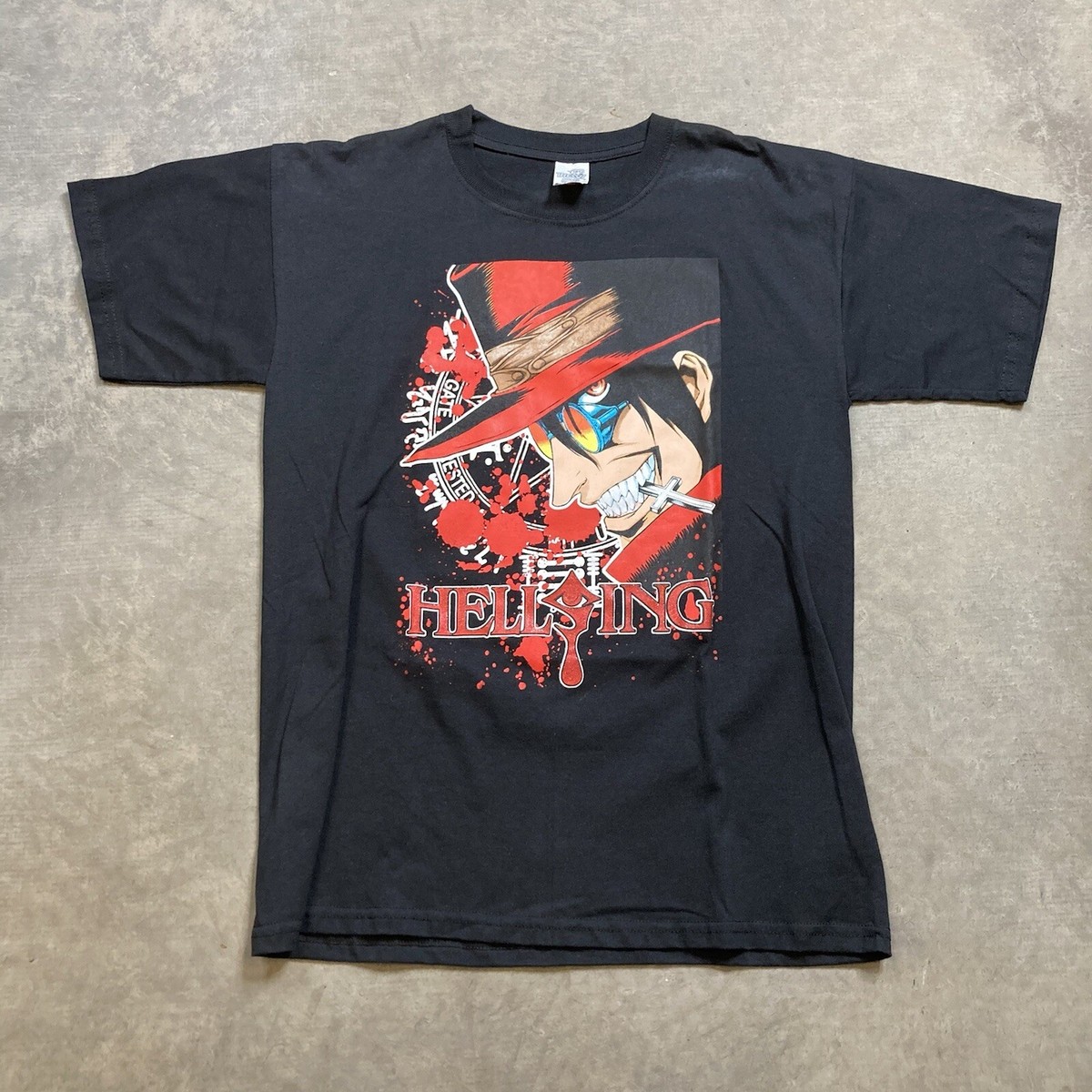 Hellsing Shirt L 00s Y2k Anime Manga Mexican Boot Alucard Seras