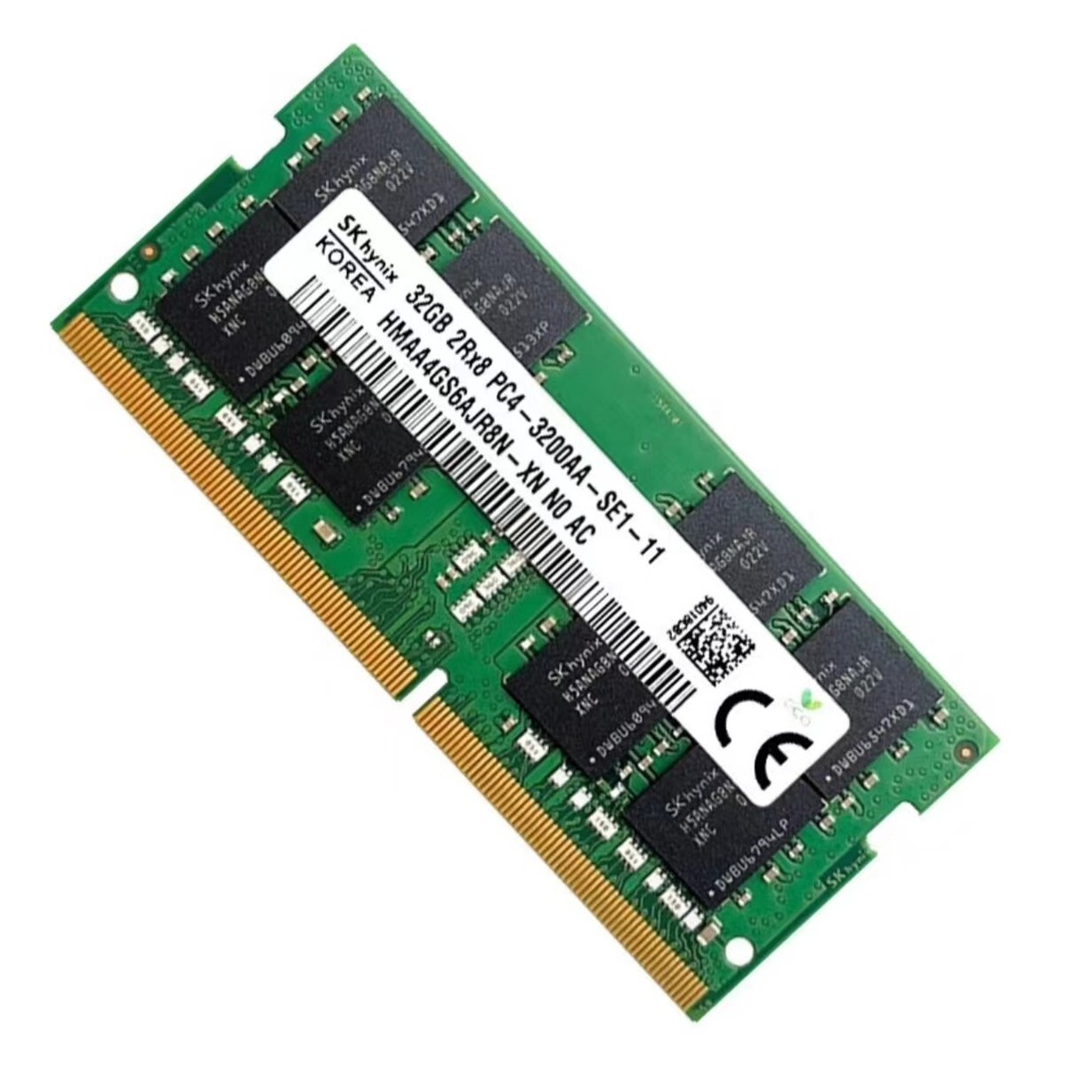 New SK Hynix 32GB DDR4 3200MHz PC4-25600 262-Pins 2RX8 Laptop