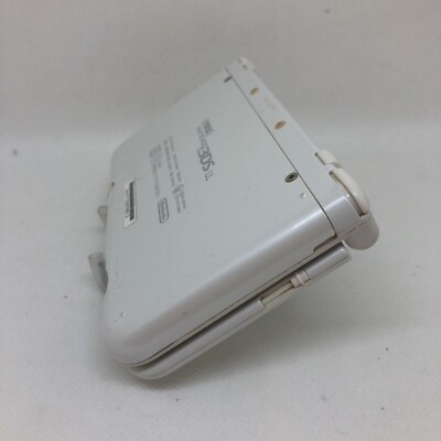 DUAL IPS New Nintendo 3DS XL LL Pearl White Console Japan Used Box