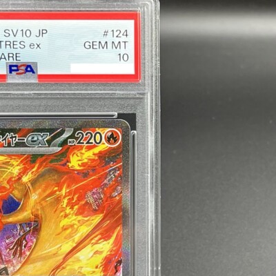 PSA 10 Team Rocket's Moltres ex SAR 124/098 The Glory of Team