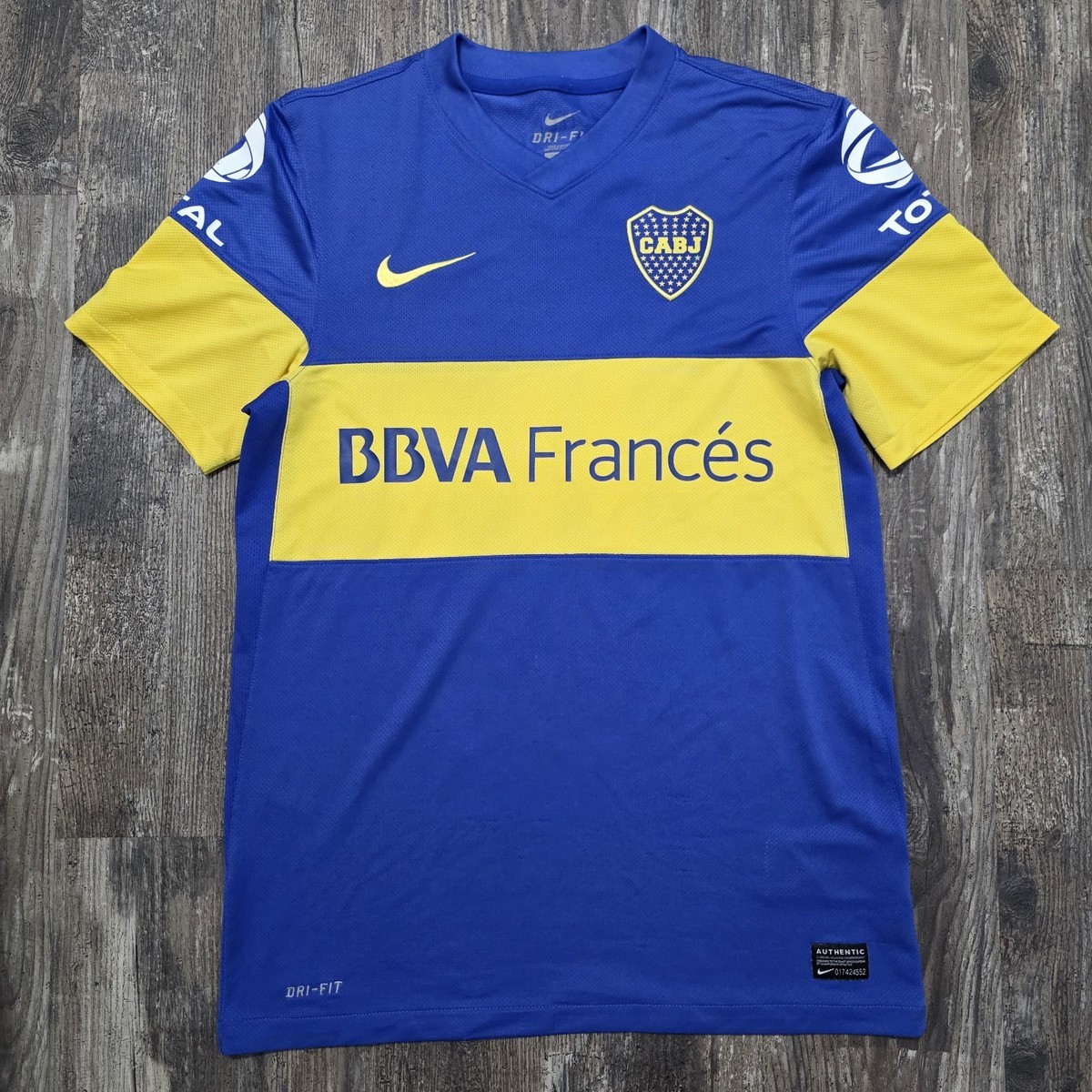 2012 Nike Boca Juniors Home Jersey Juan Roman Riquelme Men S