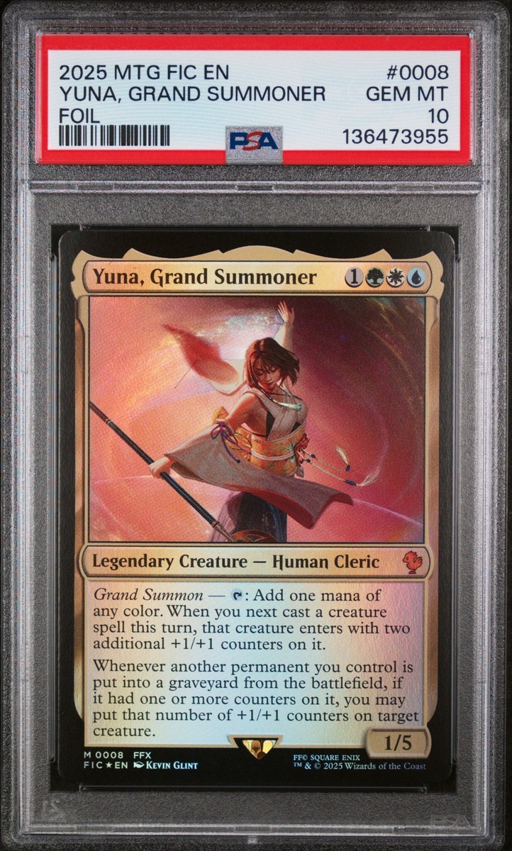 Yuna, Grand Summoner Commander: Final Fantasy Foil for sale online