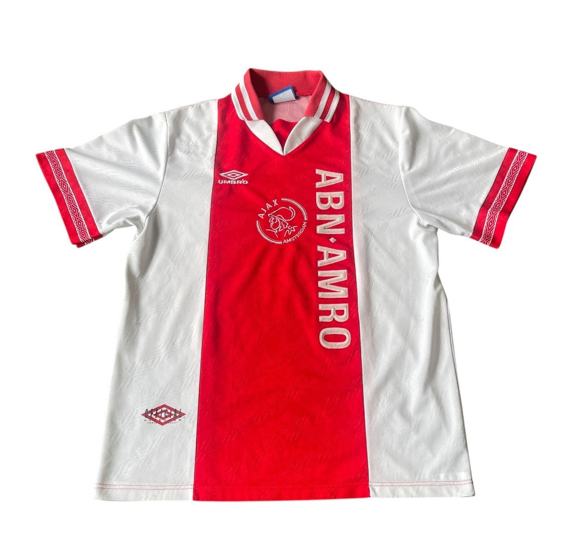 Vintage Umbro Ajax Amsterdam 1994/95 Home Football Kit (L) | eBay