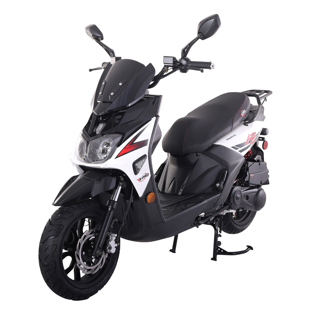 X-PRO Fiji 200 EFI Electronic Fuel Injection Moped Scooter with 13