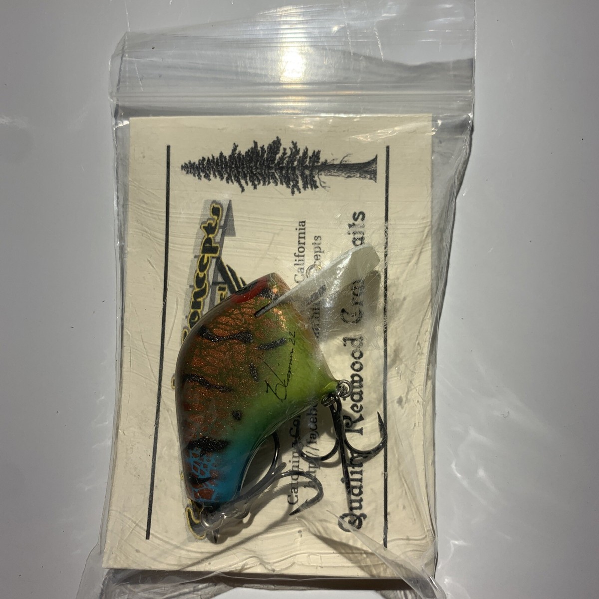 CATCHING CONCEPTS REDWOOD CRANKBAIT Lil Hermie .5 Depth 1 -4 Feet