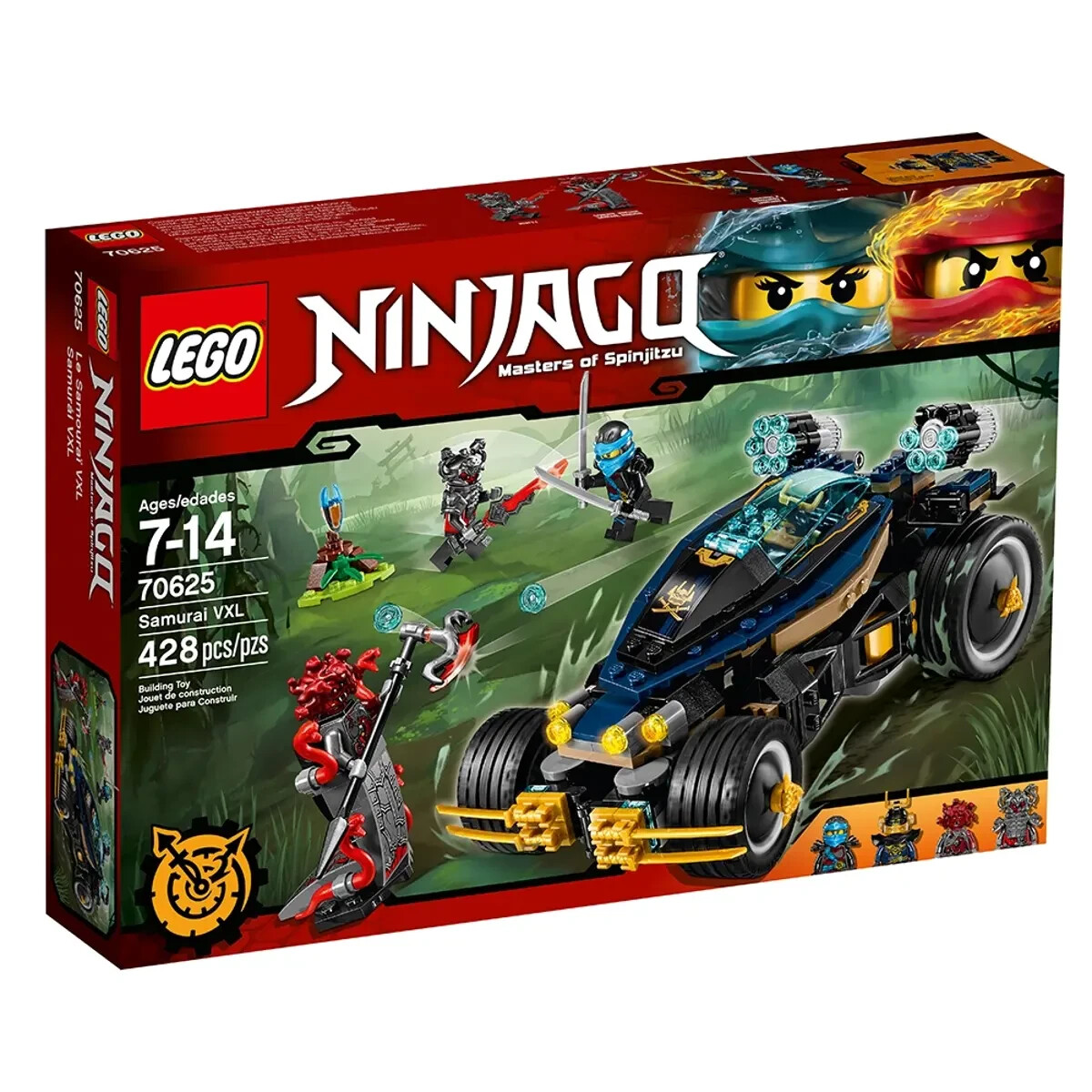 Lego Samurai VXL 70625 NINJAGO Minifigure Building set | eBay