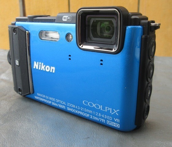 Nikon Digital Camera COOLPIX AW130 Waterproof BLUE UHD 4K | eBay