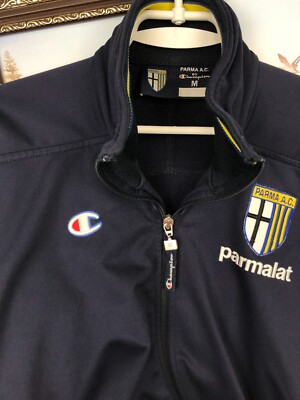 Vintage 90's Champion Parma Football Jacket Soccer Track Top