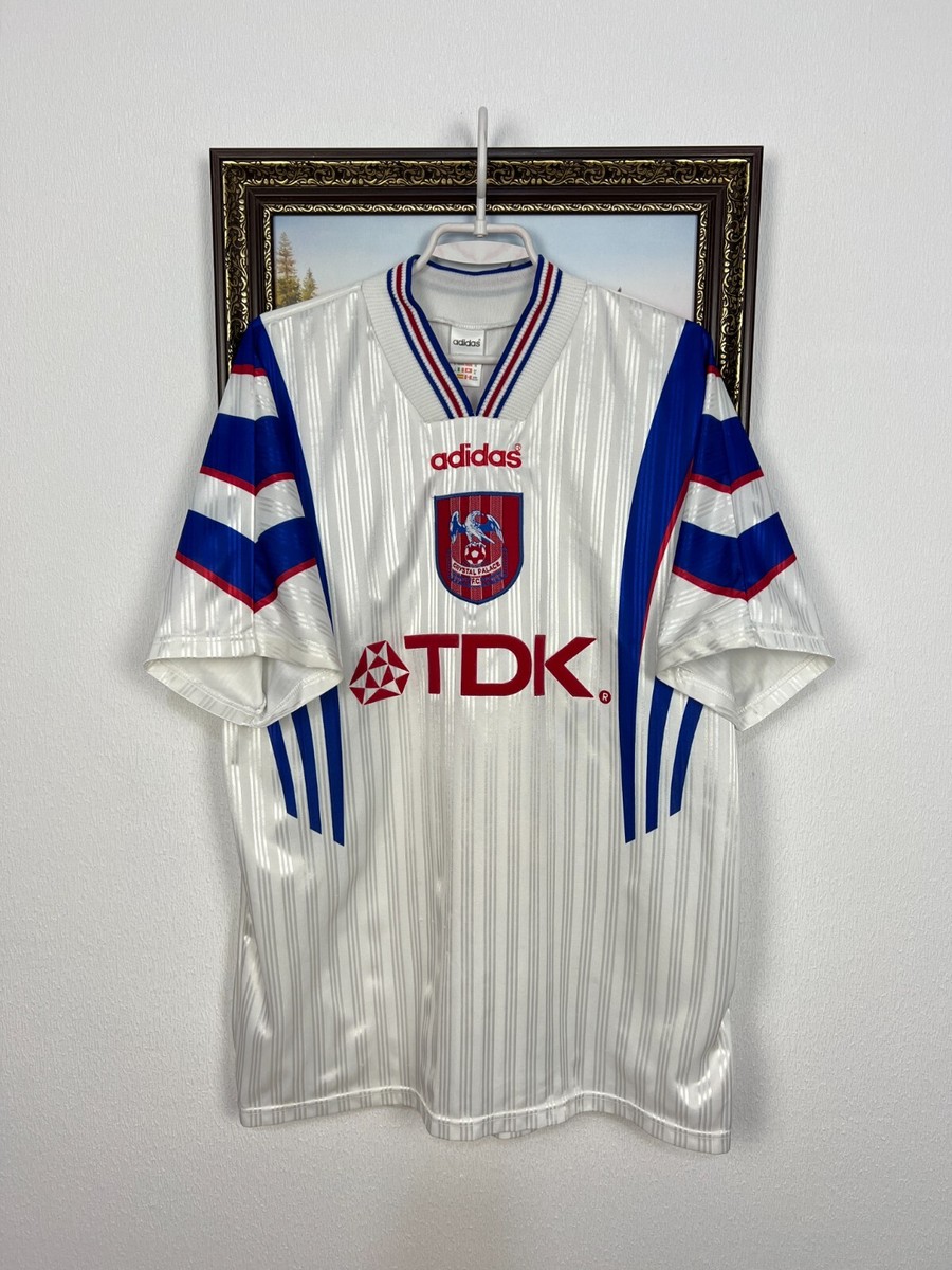 Crystal Palace Away football shirt 1996 Soccer #4 Southgate Adidas