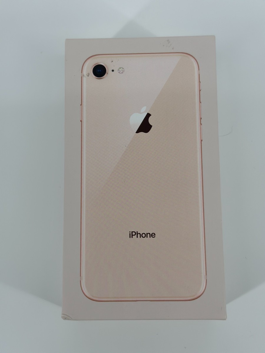 Apple iPhone 8 64GB Gold Original EMPTY BOX ONLY (iPhone not