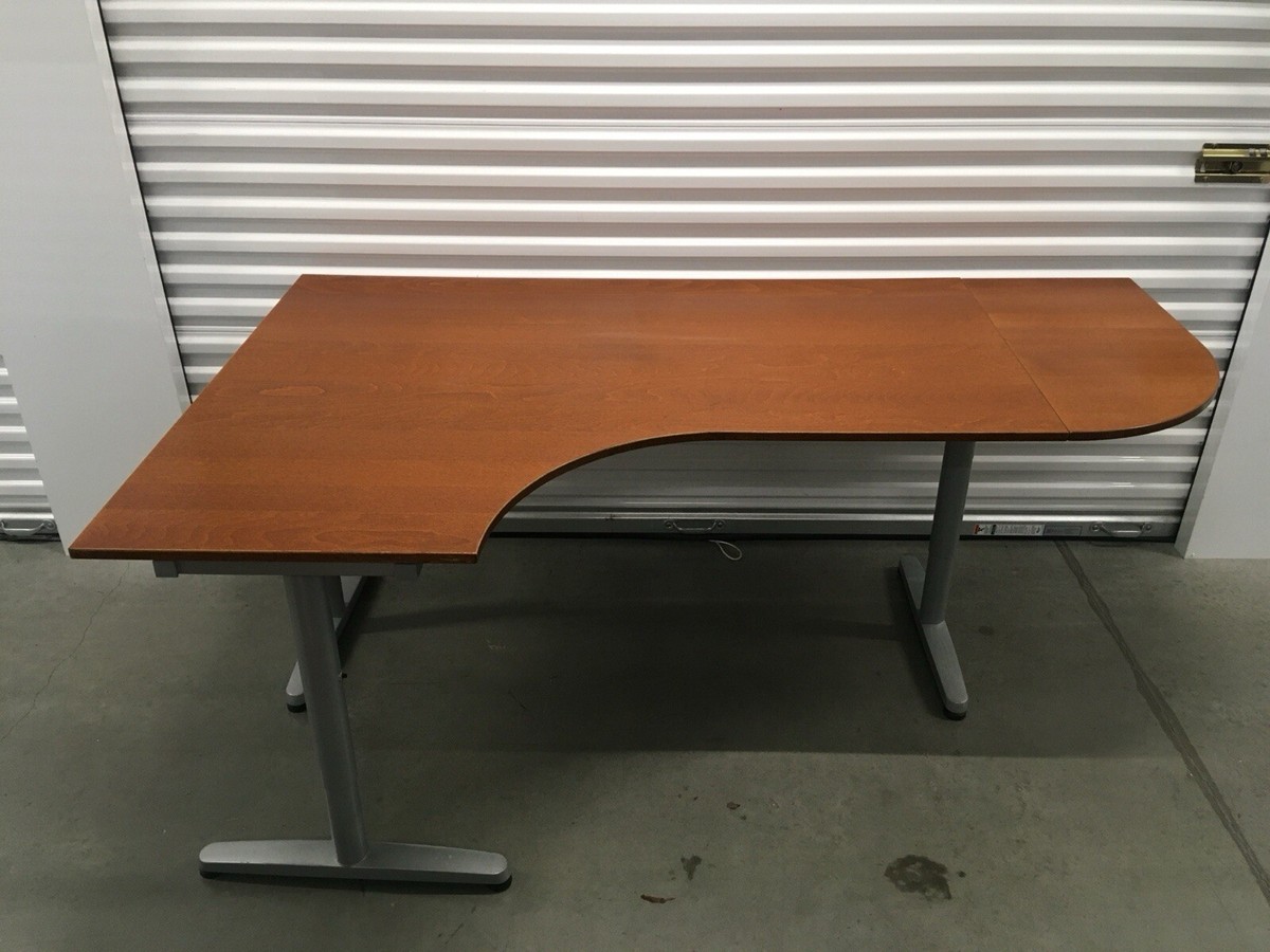 IKEA GALANT CORNER DESKS | eBay