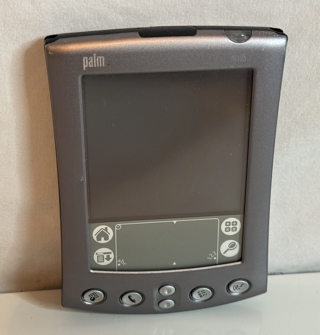 Palm M505 Handheld PDA 8MB Memory Silver Untested Vintage | eBay