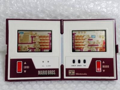 Nintendo Game Watch Multiscreen Mario Bros. POKKA MW-56 Pokka 1983