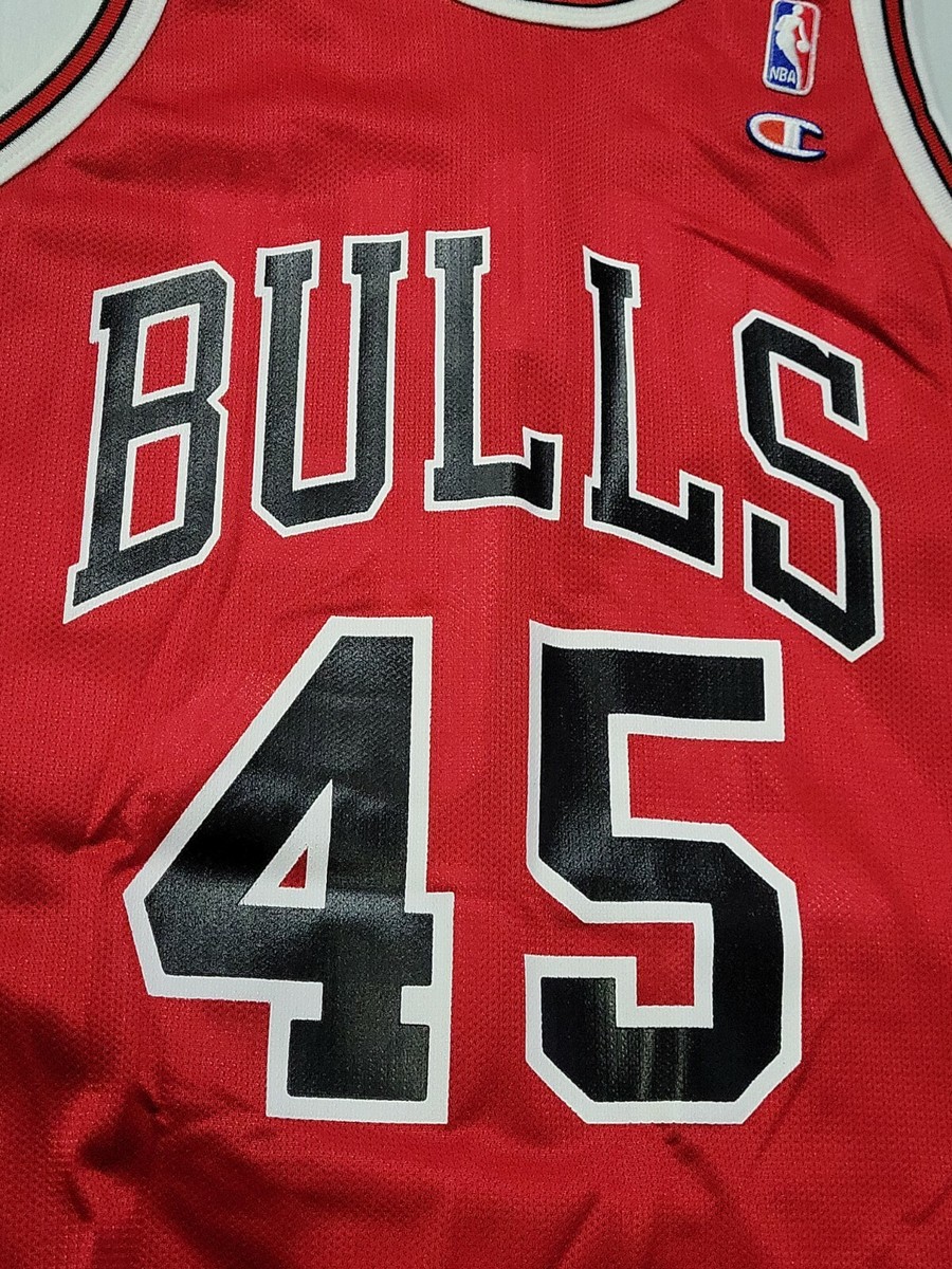 Michael Jordan #45 Chicago Bulls Champion Jersey -40- | eBay