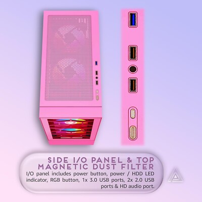 Windowsデスクトップ MACUBE PINK/Ryzen5 5600/RTX2080Super/32G Pink