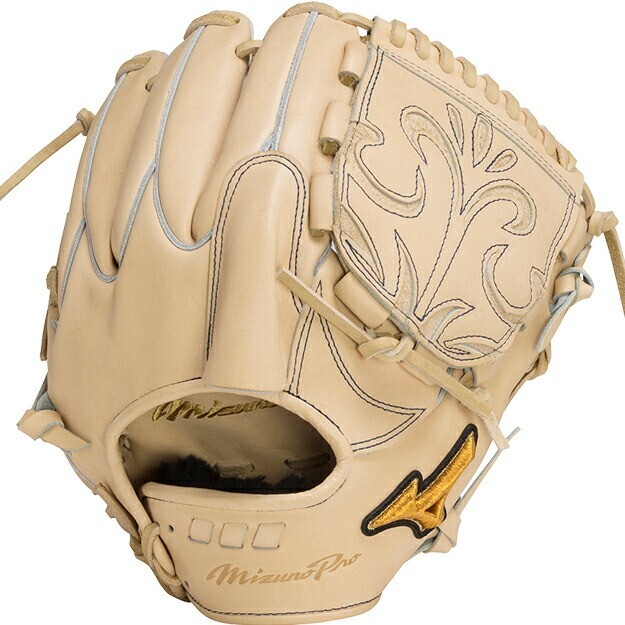 Mizuno Pro Baseball Hard Glove HAGA JAPAN Pitcher left-handed 11.5