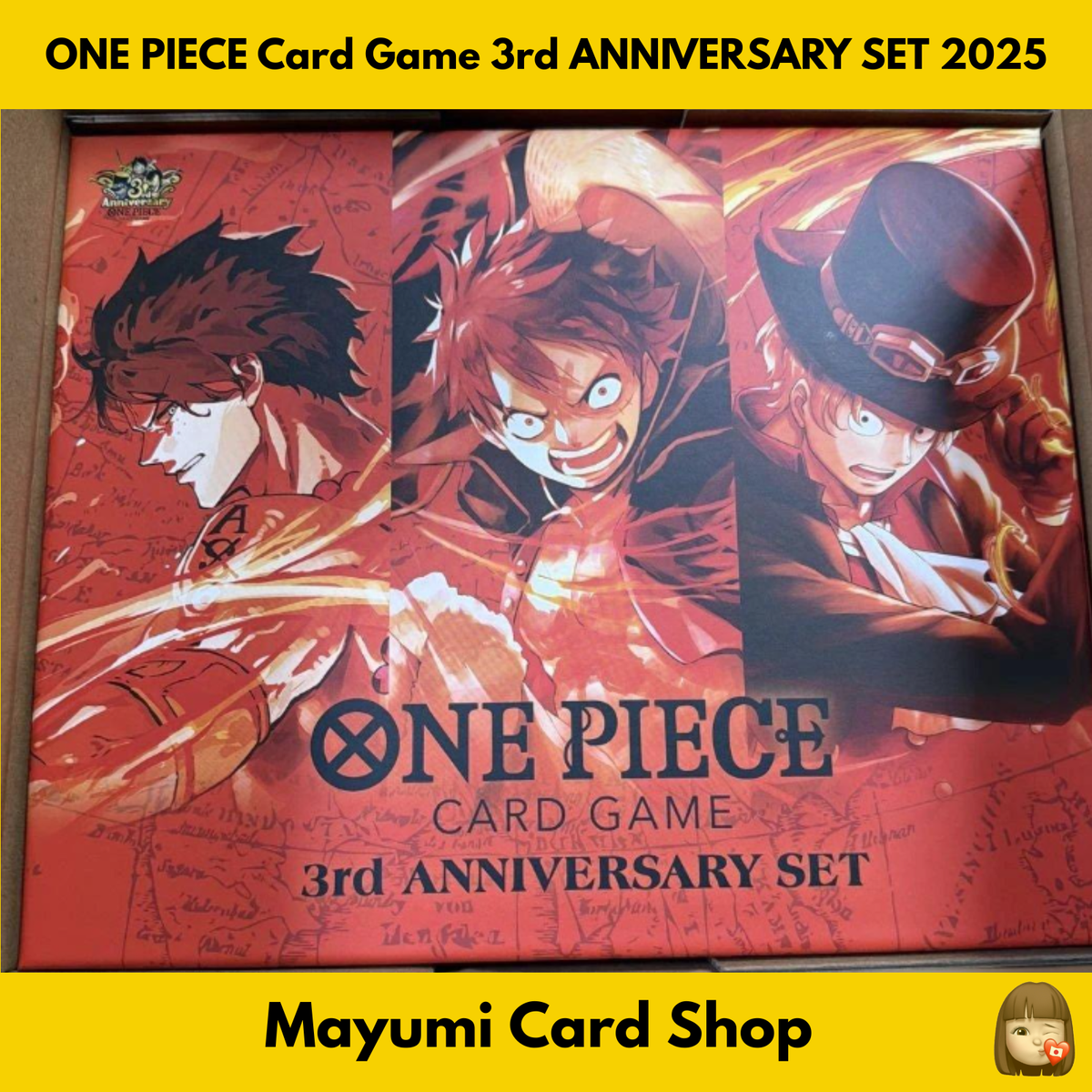 ONE PIECE Card Game 3rd ANNIVERSARY SET Japanese Box New 2025 | eBay