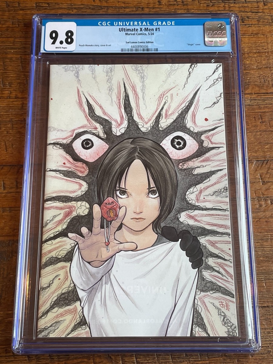 ULTIMATE X-MEN #1 CGC 9.8 PEACH MOMOKO EXCL VIRGIN VARIANT FIRST