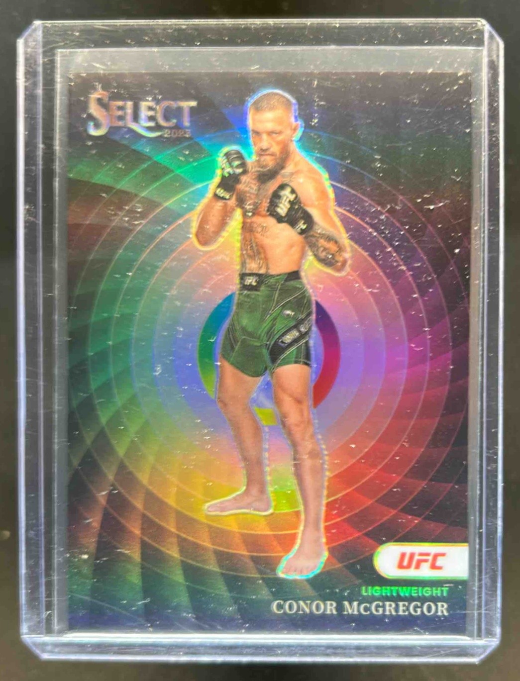 Conor McGregor 2023 Select UFC #3 Color Wheel /(SSP) Price Guide