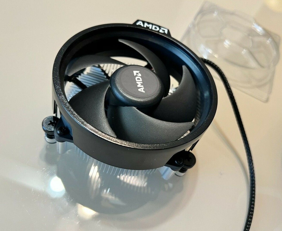 New Genuine AMD Ryzen 5 Wraith Stealth Heatsink Fan 3600 5600G