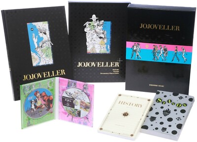 JoJo's Bizarre Adventure Japan Art Book JOJOVELLER Limited W/2 Blu