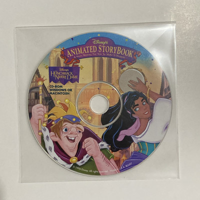 Disney's Animated Storybook Hunchback of Notre Dame (PC CD-ROM