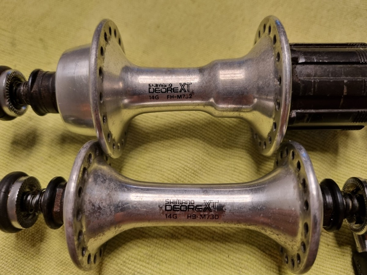 Shimano Deore XT m730 Group Crank, Shifters, Derailleurs, Hubs