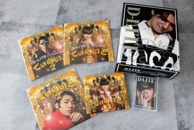 SET x6 BIGBANG D-LITE Japan CD Playbutton D-lite2(Cover Album)D