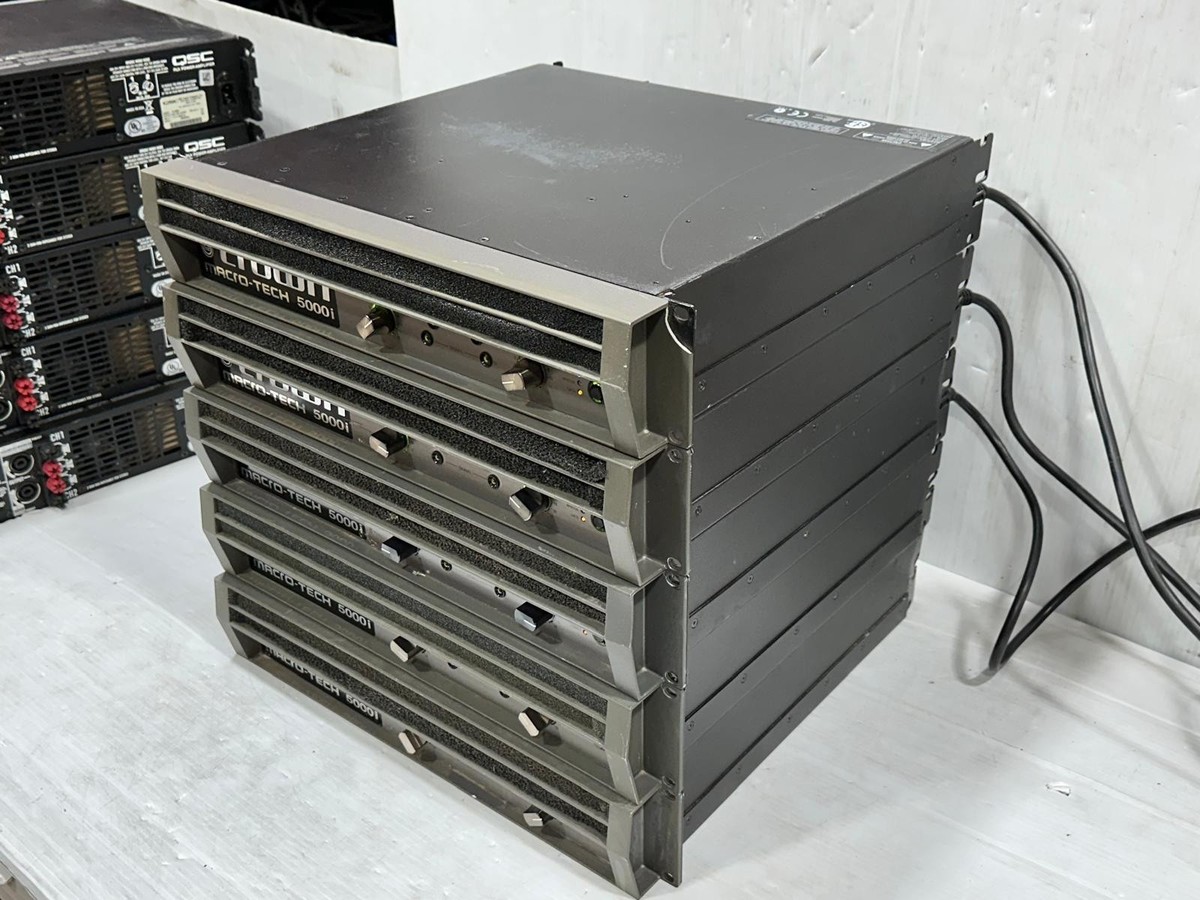 Crown Macro-Tech Ma 5000i 2Ch Power Amp 2500W #159 (One