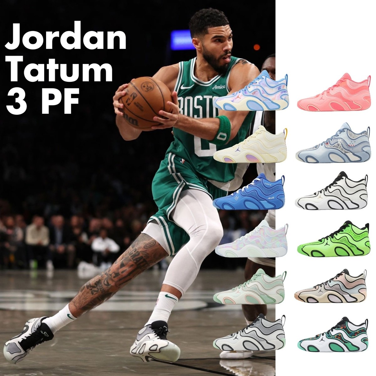 Nike Jordan Tatum 3 PF Jayson Tatum Men Basketball Hoopers Shoes