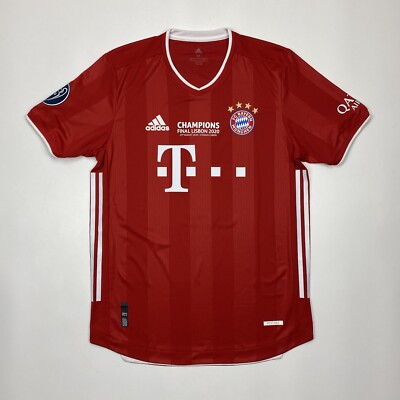 Sane Bayern Munich 2020 2021 Champions PLAYER ISSUE Football Shirt