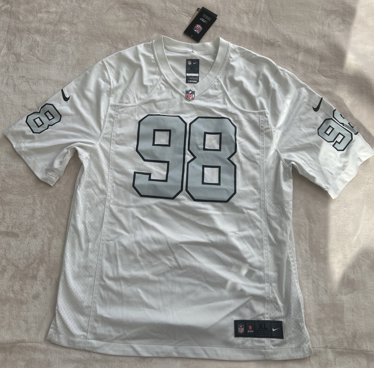 Nike Men's Las Vegas Raiders Maxx Crosby Jersey #98 XL (C039) | eBay