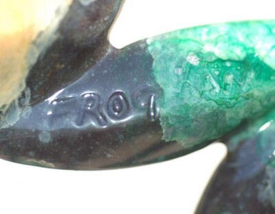 K3804 1997s FROGMAN Tim Cotteril カエル アート Used K3804 1997s