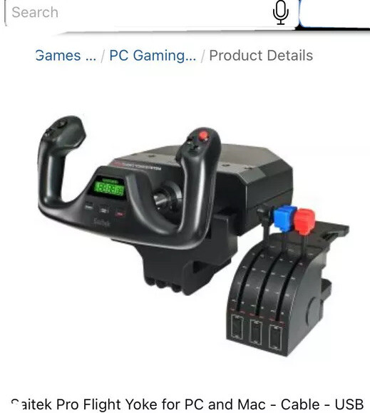 BRAND NEW LOGITECH G SAITEK PRO FLIGHT YOKE SYSTEM | eBay