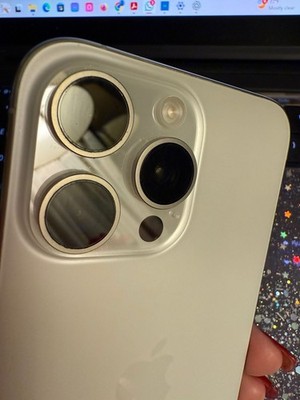 Apple iPhone 15 Pro Max 512GB Unlocked White Titanium GSM ATT Dual