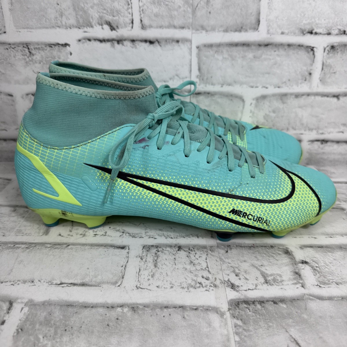 Nike Mercurial Superfly 8 Academy Size 11 MG Dynamic Teal