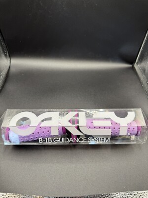 Oakley B-1B BMX Purple/Pink Grips | eBay