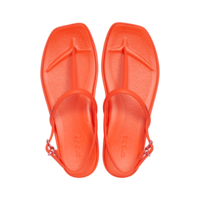 NEW CROCS WOMEN'S MIAMI THONG FLIP 209793 Lava Orange | eBay