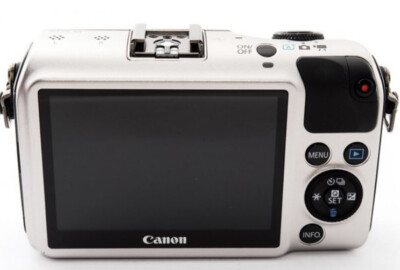 Canon EOS M mirrorless digital camera silver Ef-m 18-55mm Lens