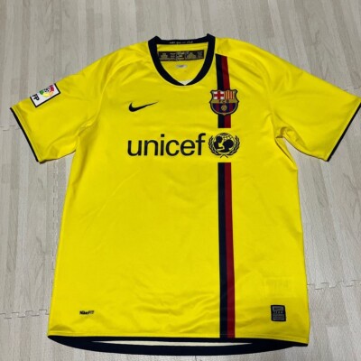 FC Barcelona 2008 2009 M Away Jersey Maglia Nike Messi Xavi