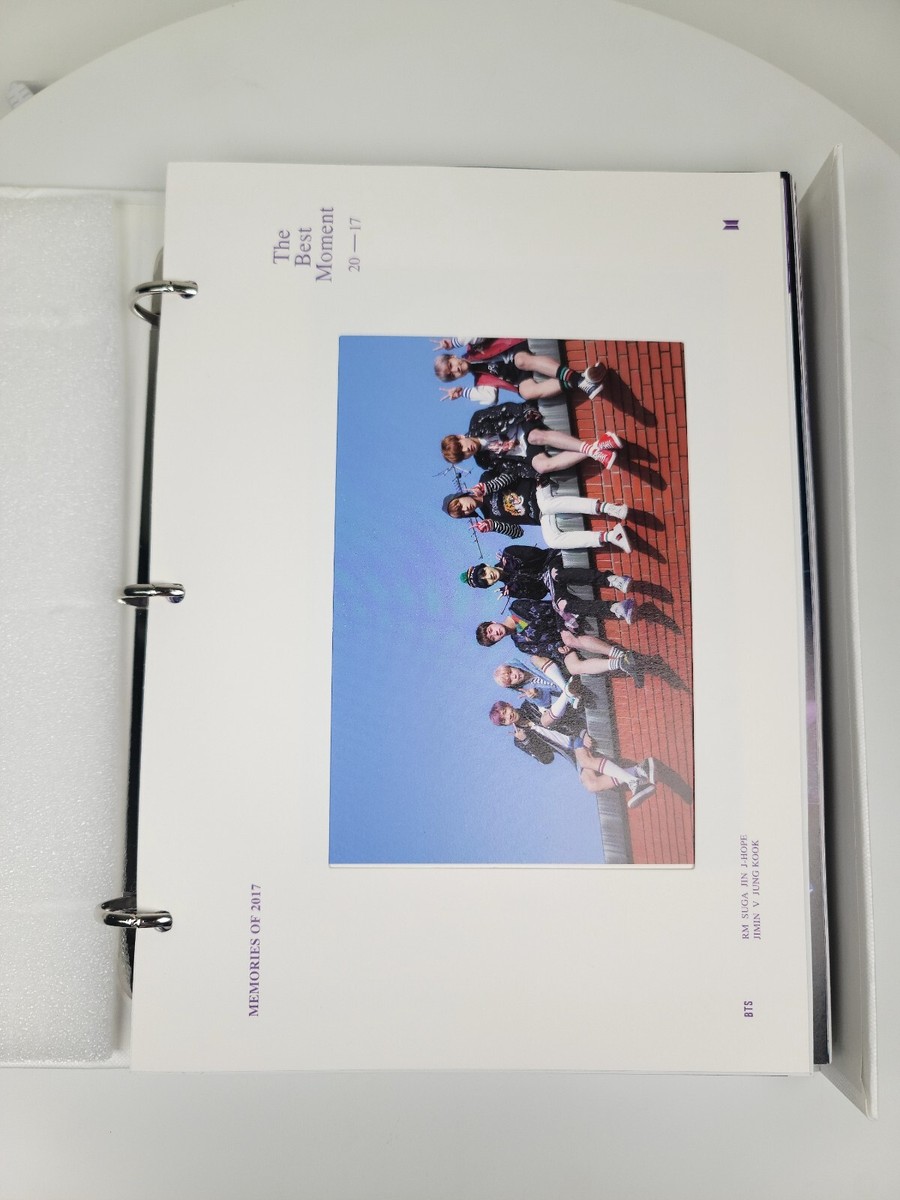 BTS MEMORIES OF 2017 DVD FULL SET J-HOPE Hoseok Photocard Bangtan