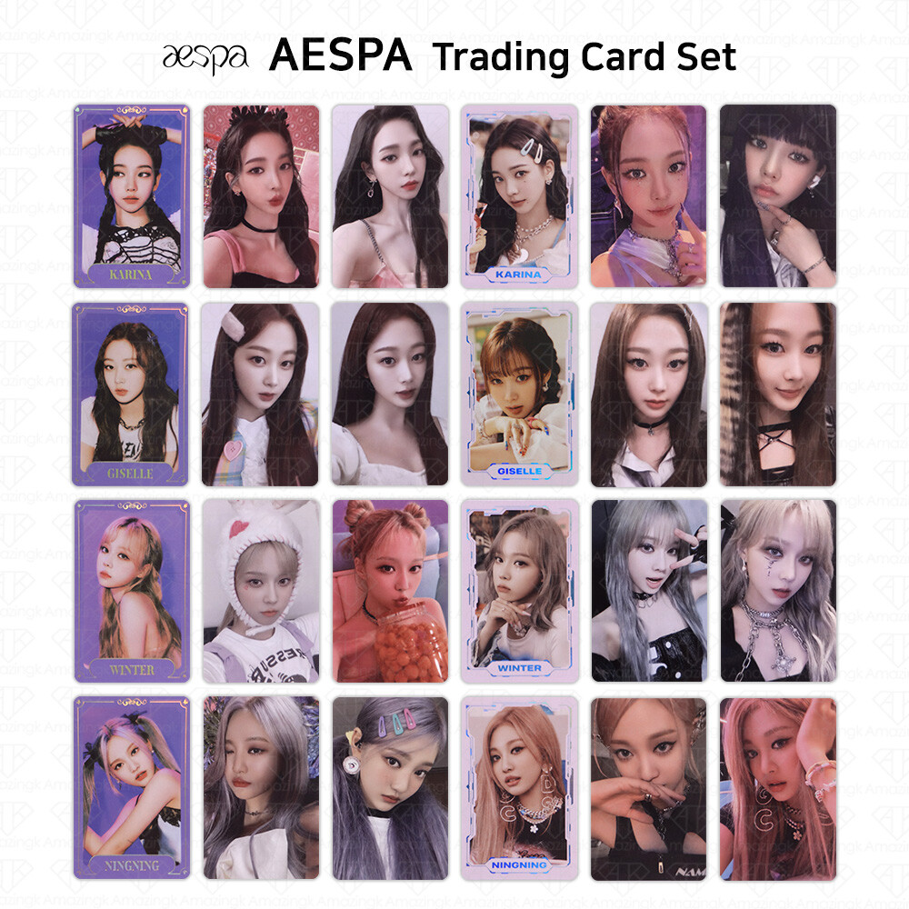 Aespa Girls Life is Too Short Trading Card Photocard Karina Winter