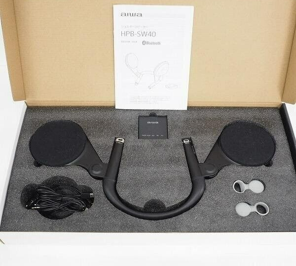 Aiwa HPB-SW40 Butterfly Audio Shoulder Speaker Black wirh Original