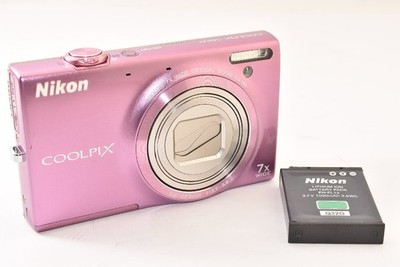 Nikon COOLPIX S6100 Pink Compact Digital Camera 2508047 | eBay