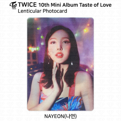 TWICE 10th Mini Album Taste of Love Official Photocard Nayeon KPOP