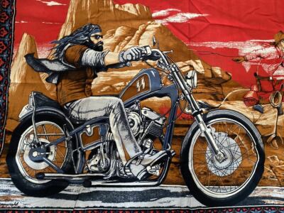 David Mann Harley Davidson Easy Rider Vintage Flag Buco | eBay