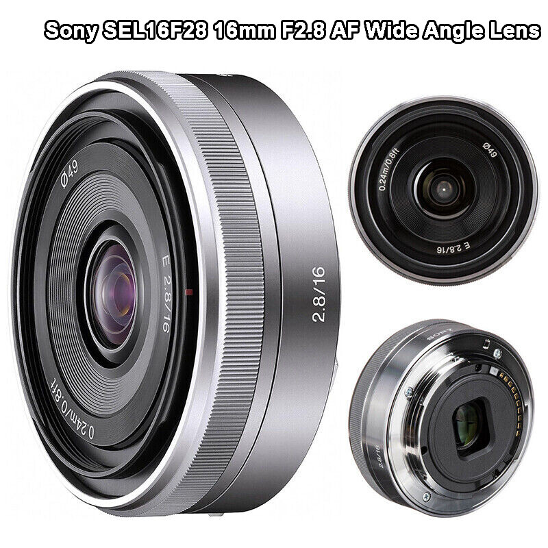 Sony SEL16F28 16mm F2.8 AF Wide Angle Lens f/Sony E-mount