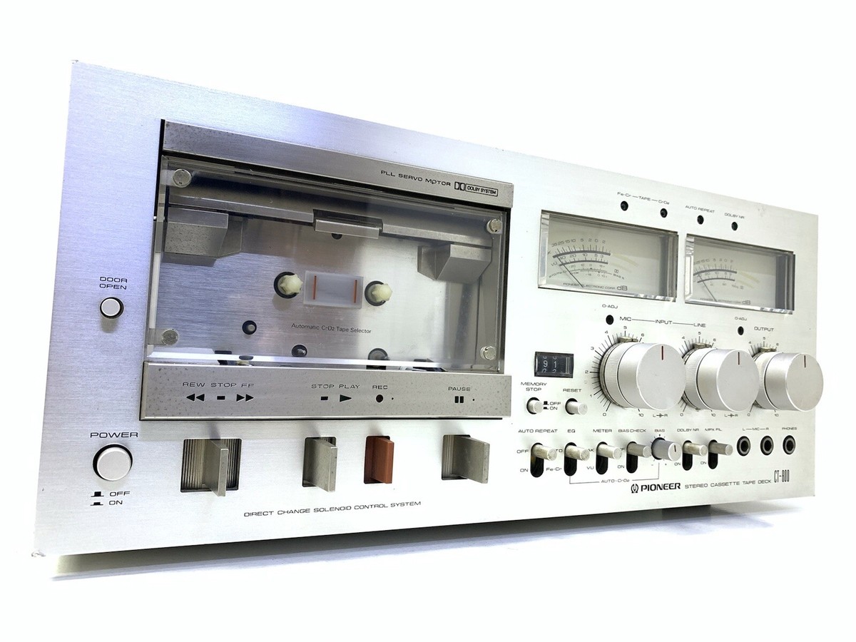 PIONEER CT-800 Rare Japan Market Stereo Tape Deck Vintage 1979