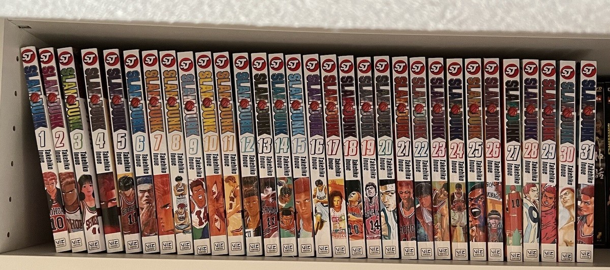 Slam Dunk Manga Volumes 1-31 Complete Set English Authentic Viz US