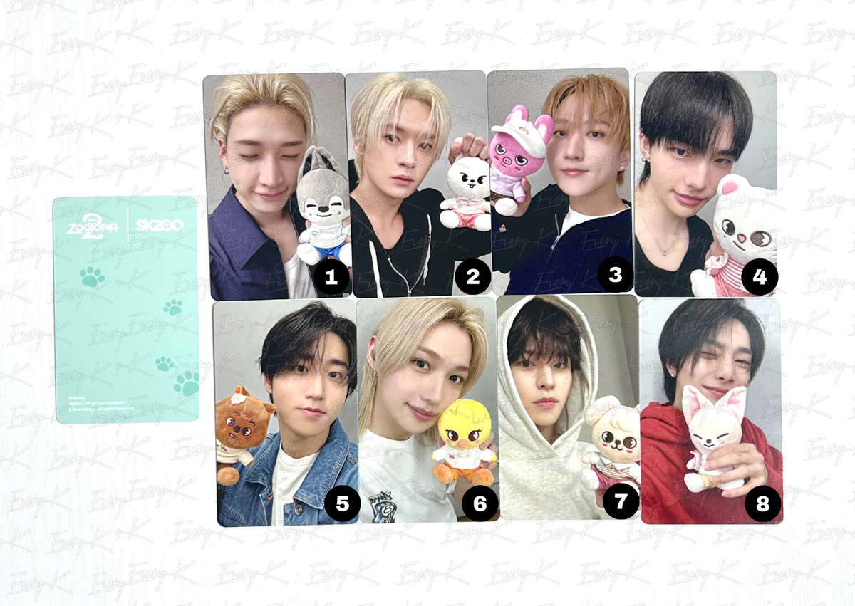 STRAY KIDS SKZ SKZOO x ZOOTOPIA 2 Pop-up Store POB Benefit